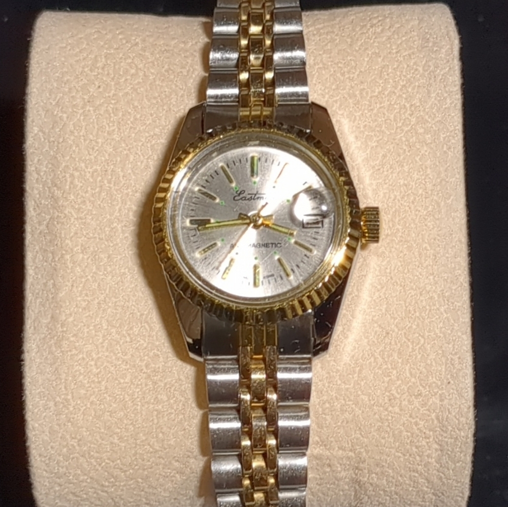 Elegant Two-Tone Women's Watch